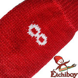 Socks Bas Alpaca Wool Laine Alpaga Red Rouge One Size Fits All