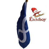 Small Blue Métis Flag Petit Drapeau Métis Bleu